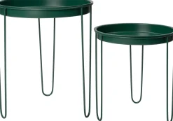 Intratuin bijzettafel Tray donkergroen D 32 H 34 cm