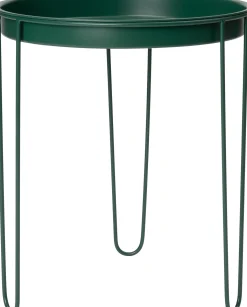 Intratuin bijzettafel Tray donkergroen D 32 H 34 cm