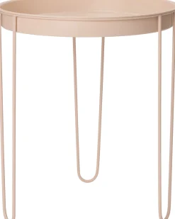 Intratuin bijzettafel Tray nude D 39,5 H 44,5 cm