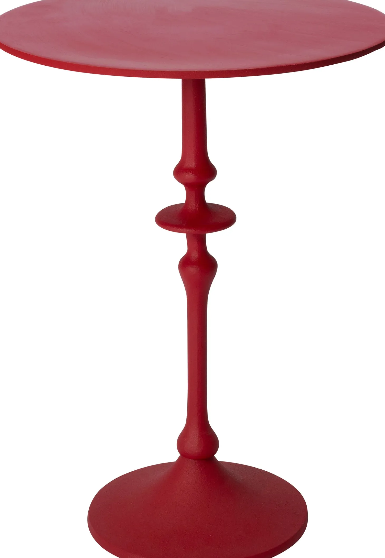 Intratuin bijzettafel Vela rood D 37 H 49 cm