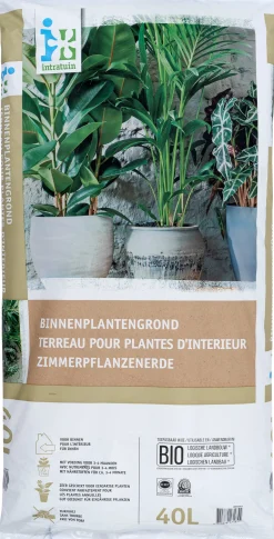 Intratuin binnenplantengrond turfvrij Bio 40 L