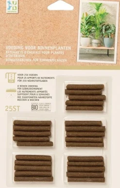 Intratuin binnenplantenvoeding Bio 25 staafjes