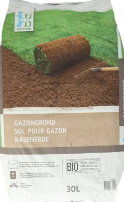 Intratuin Biologische gazongrond turfvrij 30L