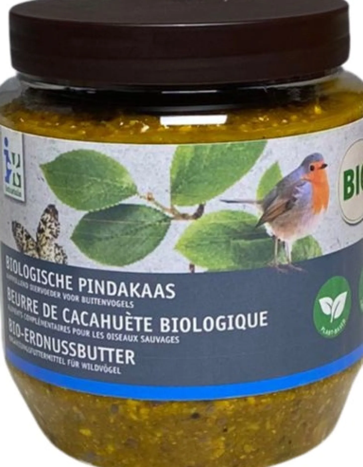 Intratuin biologische vogelpindakaas 360 g