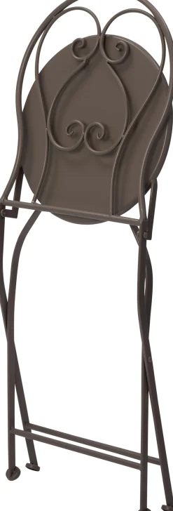 Intratuin bistrostoel Jules grijs 38 x 49 x 90 cm
