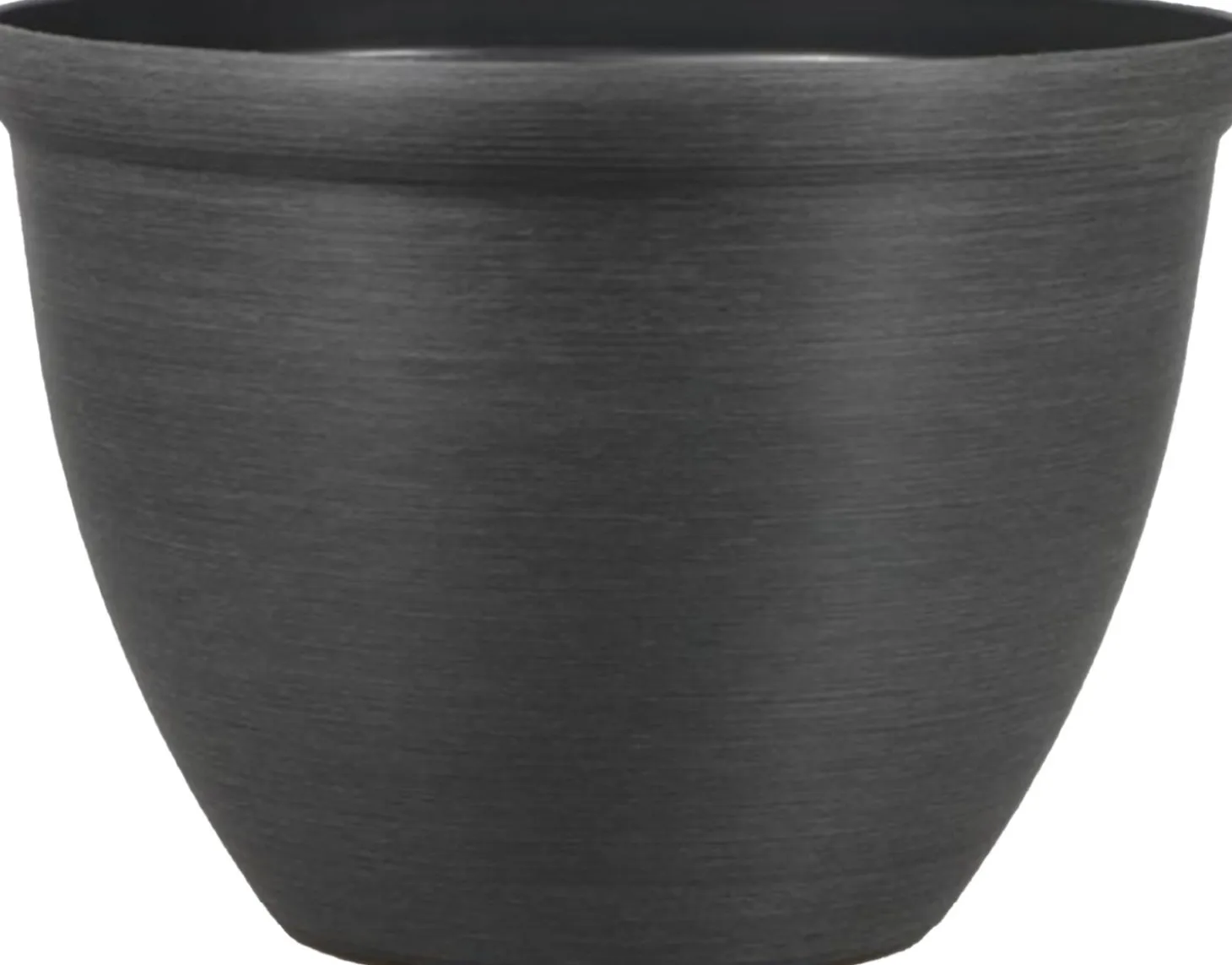 Intratuin bloempot Abel antraciet D 29,8 H 25 cm