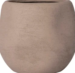 Intratuin bloempot Alta taupe D 16 H 15 cm