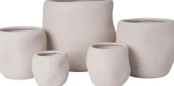 Intratuin bloempot Alta wit D 19,5 H 18 cm