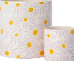 Intratuin bloempot Baku lichtroze D 13,5 H 13,5 cm