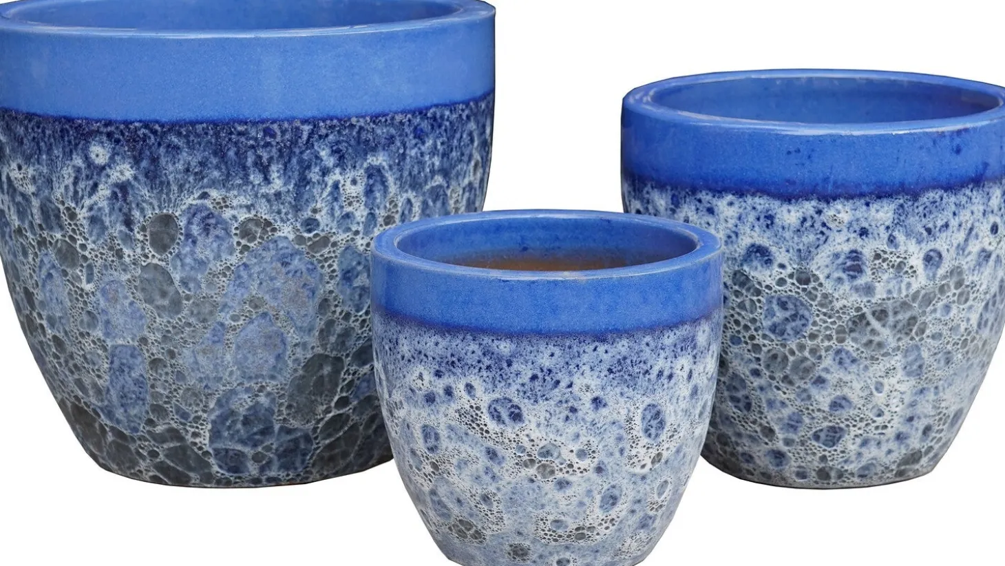 Intratuin bloempot Daisy blauw D 23 H 20 cm