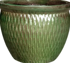 Intratuin bloempot Den Haag groen D 52 H 45 cm