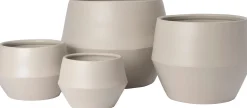 Intratuin bloempot Fara beige D 54 H 41 cm