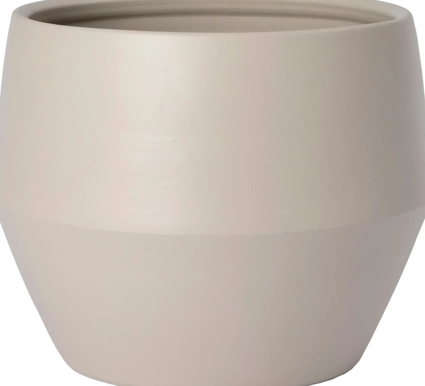 Intratuin bloempot Fara beige D 54 H 41 cm
