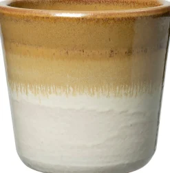 Intratuin bloempot Fleur crème / beige D 29 H 26 cm
