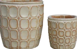 Intratuin bloempot Gabriel beige D 39 H 38 cm
