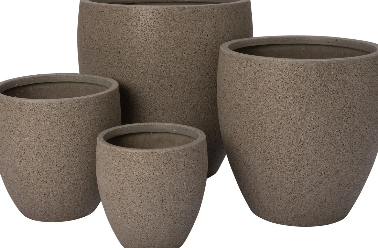 Intratuin bloempot Hanneke grijs D 54 H 54 cm