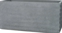 Intratuin bloempot Horizon grijs 60 x 27,5 x 27,5 cm