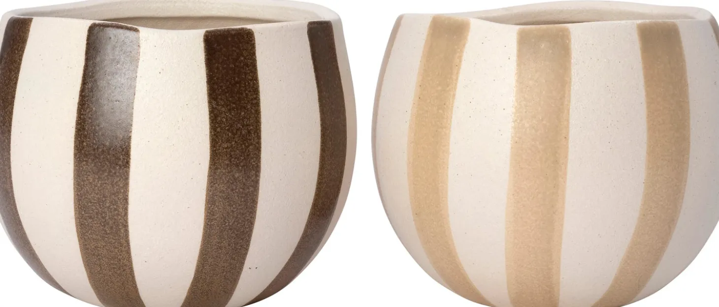 Intratuin bloempot Jude bruin D 20,7 H 16,8 cm