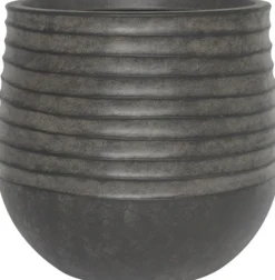Intratuin bloempot Lars antraciet D 53 H 49 cm
