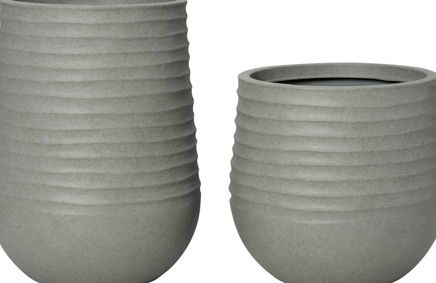 Intratuin bloempot Lars grijs D 53 H 49 cm