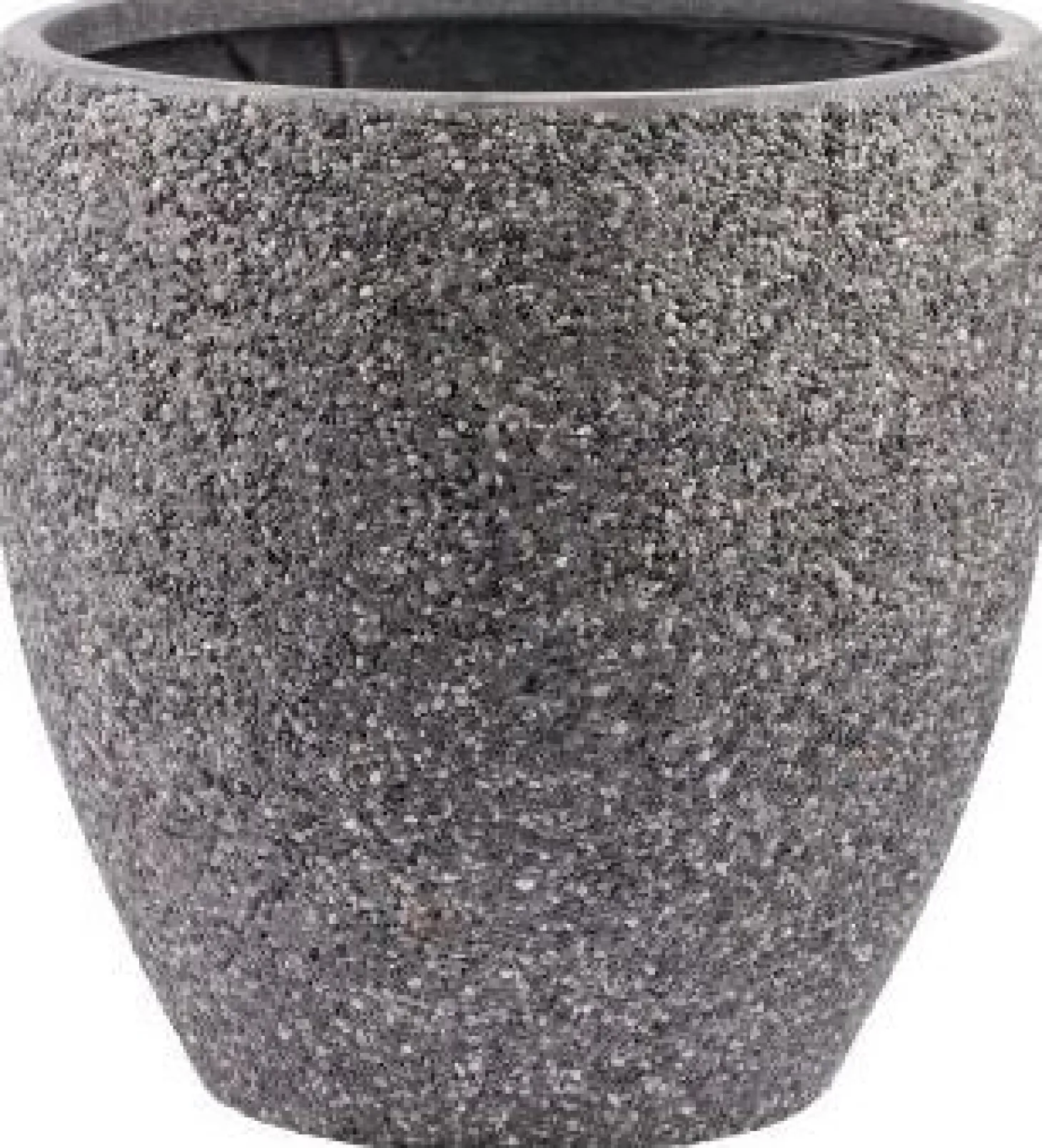 Intratuin bloempot Leo grijs D 26 H 26 cm