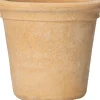 Intratuin bloempot Levi beige D 10 H 10 cm