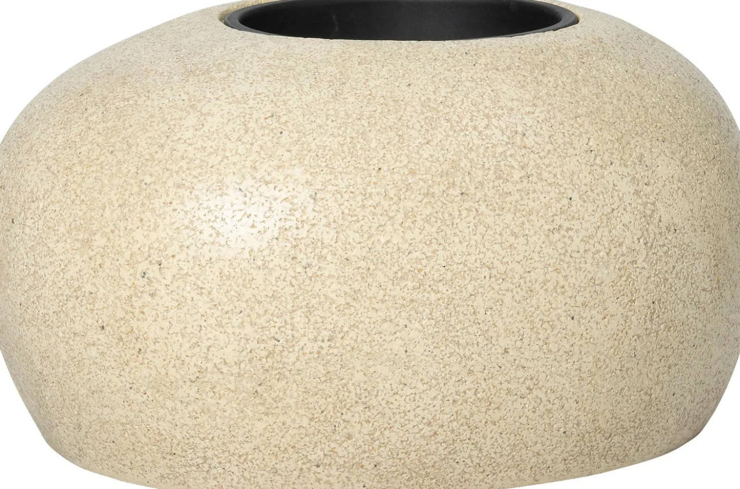 Intratuin bloempot Linda beige D 26 H 24 cm