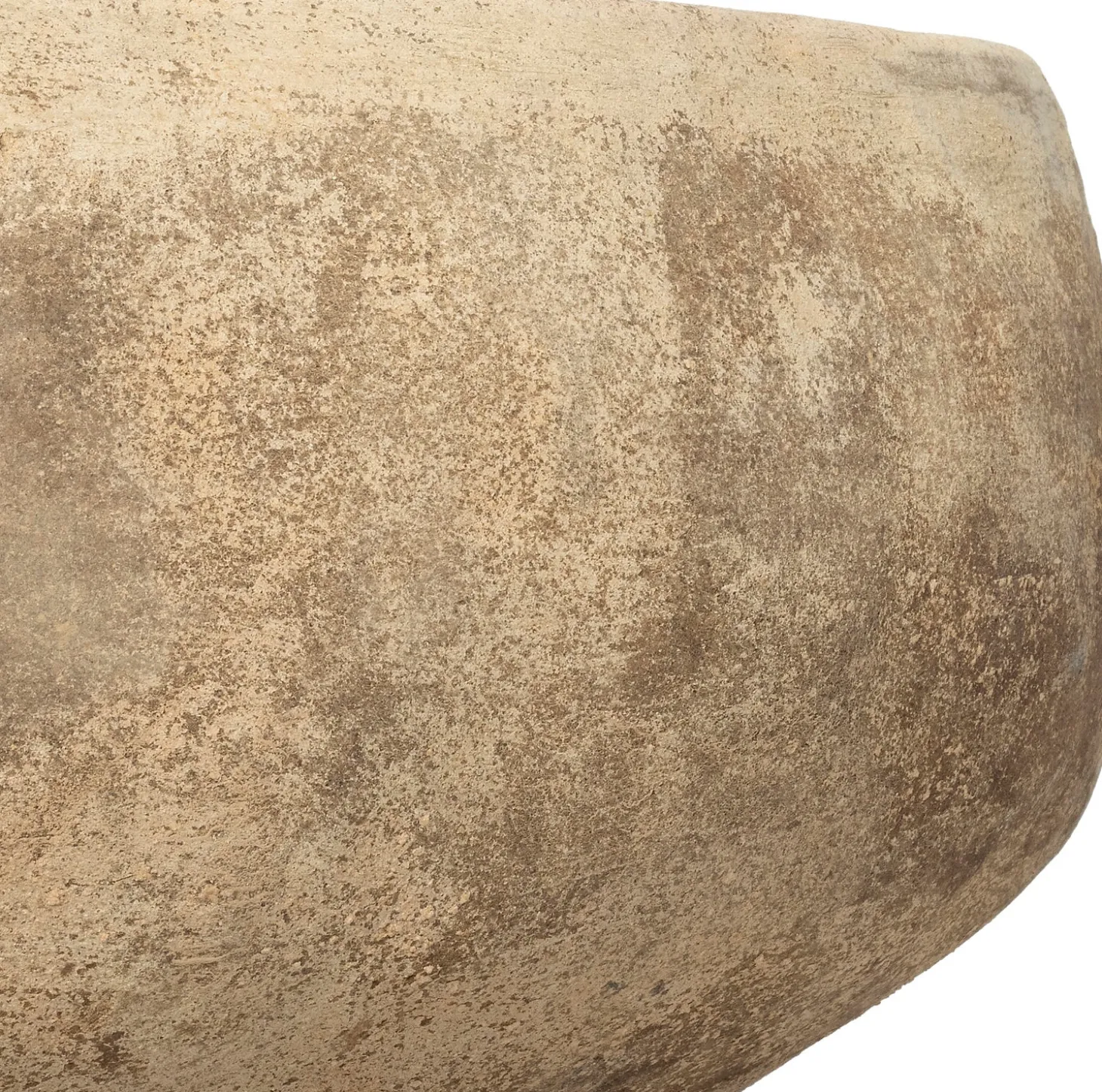 Intratuin bloempot Lisa beige D 22 H 12 cm