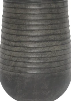 Intratuin bloempot Luuk antraciet D 53 H 70 cm