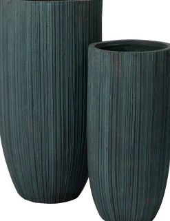 Intratuin bloempot Maas blauw D 27 H 56,5 cm