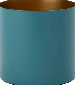 Intratuin bloempot Marley blauw D 13 H 13 cm