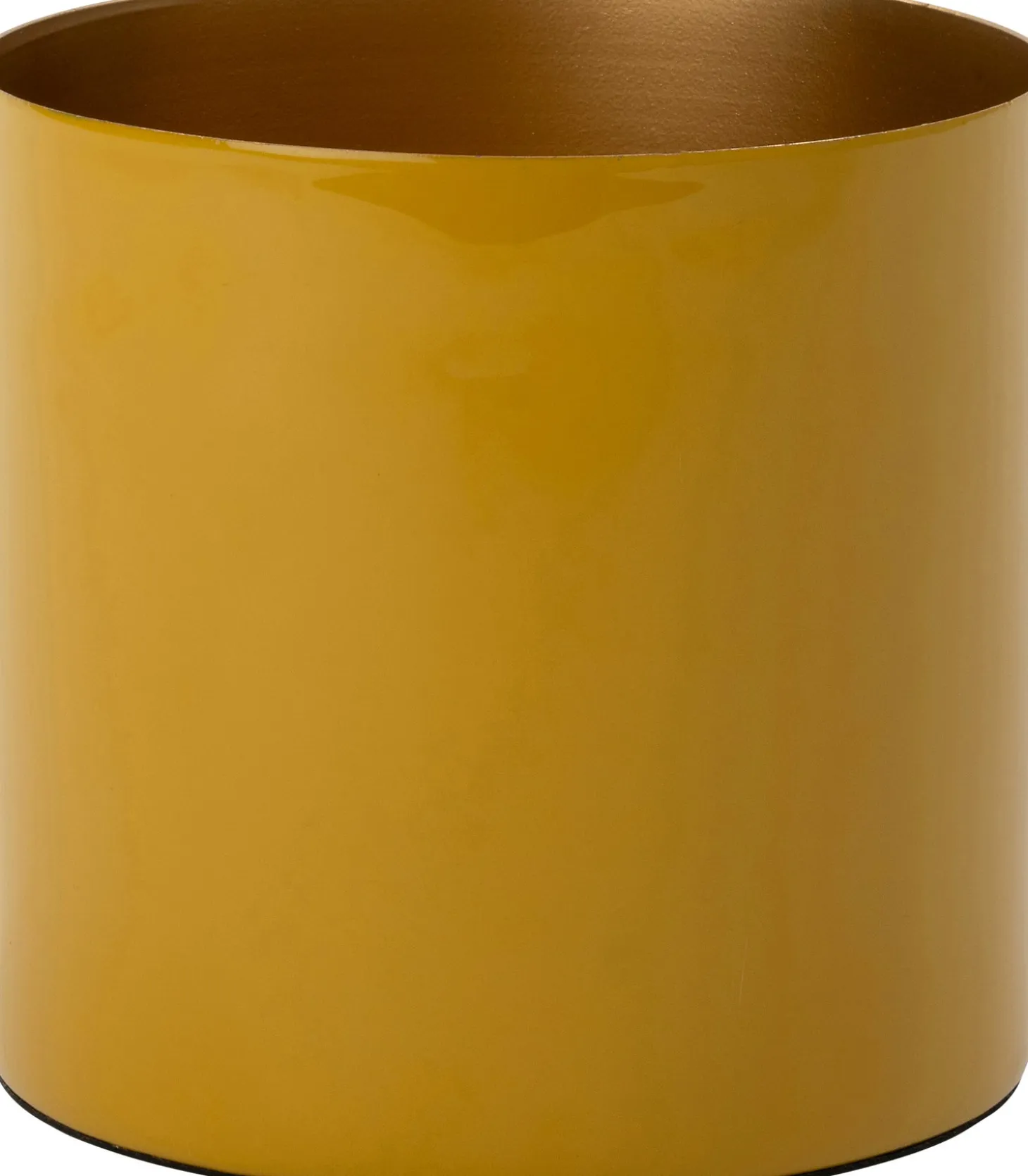 Intratuin bloempot Marley geel D 13 H 13 cm