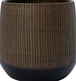 Intratuin bloempot Melle bruin D 19 H 17 cm