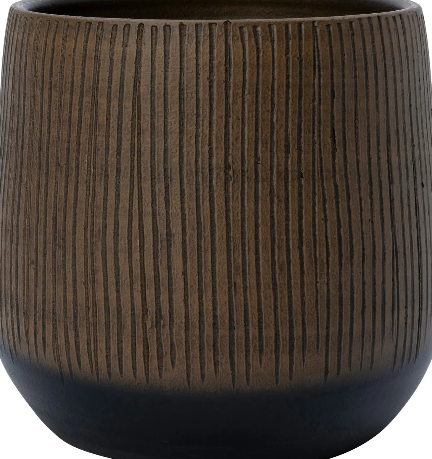 Intratuin bloempot Melle bruin D 22 H 20 cm