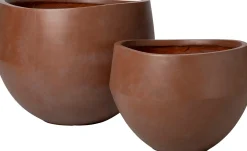 Intratuin bloempot Mila bruin D 58 H 43 cm