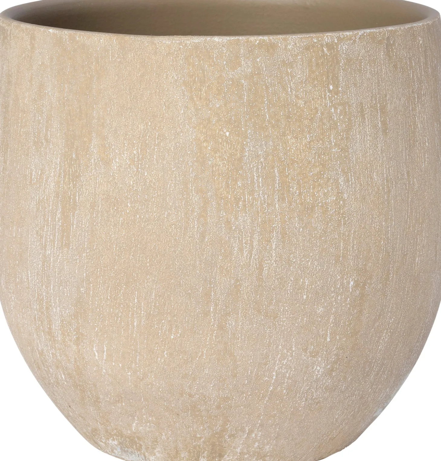 Intratuin bloempot Neiva beige D 16 H 14 cm