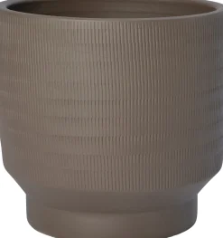 Intratuin bloempot op voet Como bruin D 25 H 23 cm