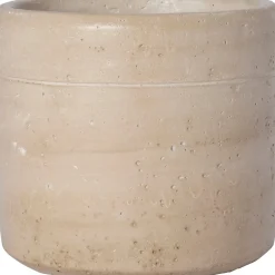 Intratuin bloempot Rovani beige D 17,5 H 16 cm