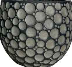 Intratuin bloempot Roy grijs D 26 H 25 cm