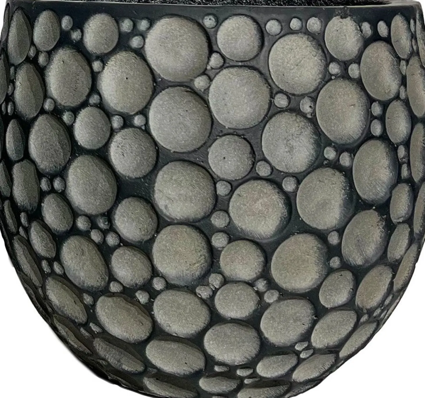 Intratuin bloempot Roy grijs D 26 H 25 cm