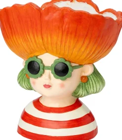 Intratuin bloempot Sunny Shades rood 36 x 28 x 38 cm