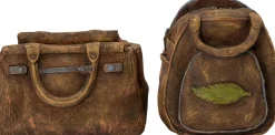 Intratuin bloempot Tas bruin 26 x 18 x 16 cm