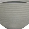 Intratuin bloempot Thijs grijs D 41 H 26 cm