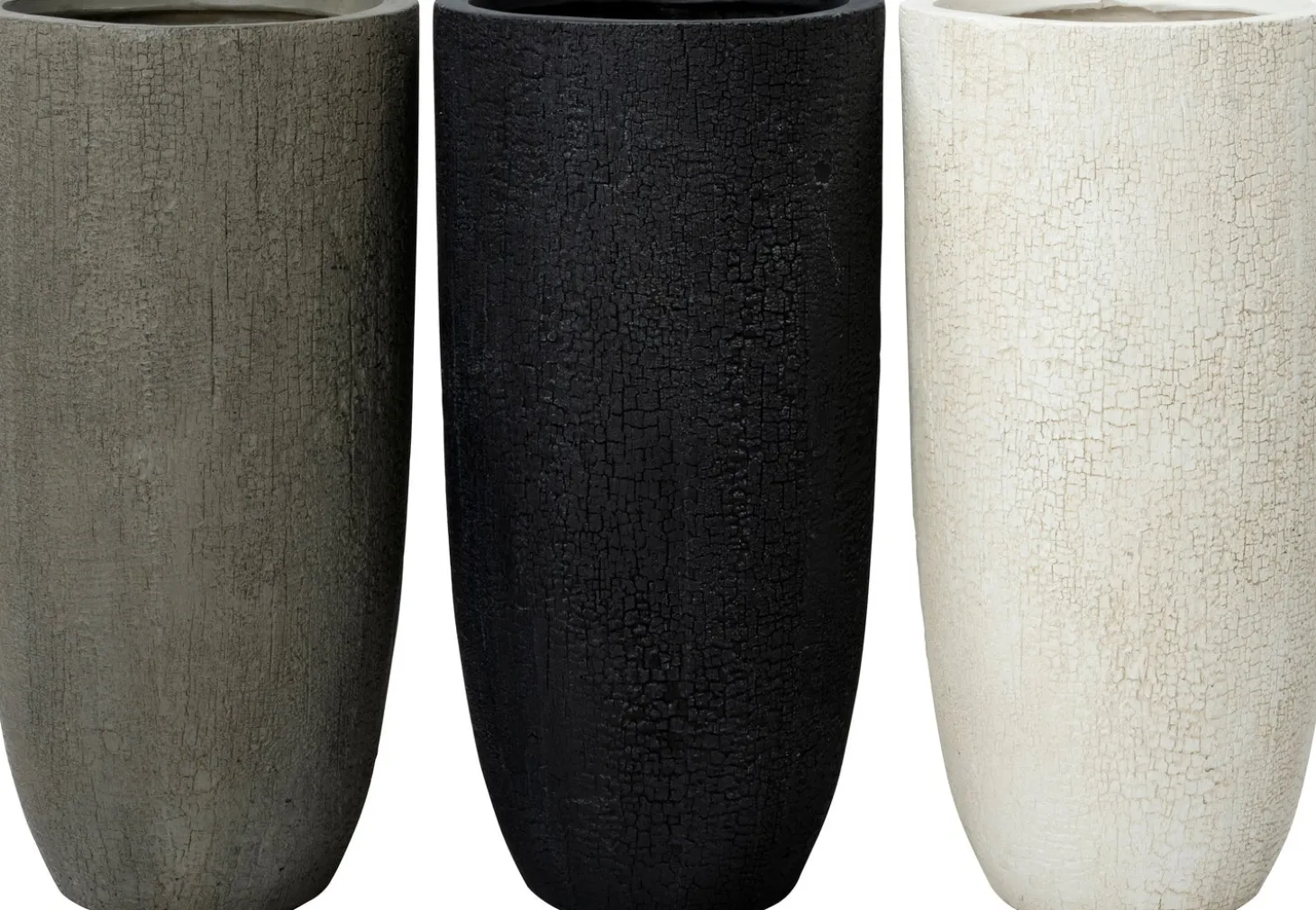 Intratuin bloempot Tom beige D 27 H 56,5 cm