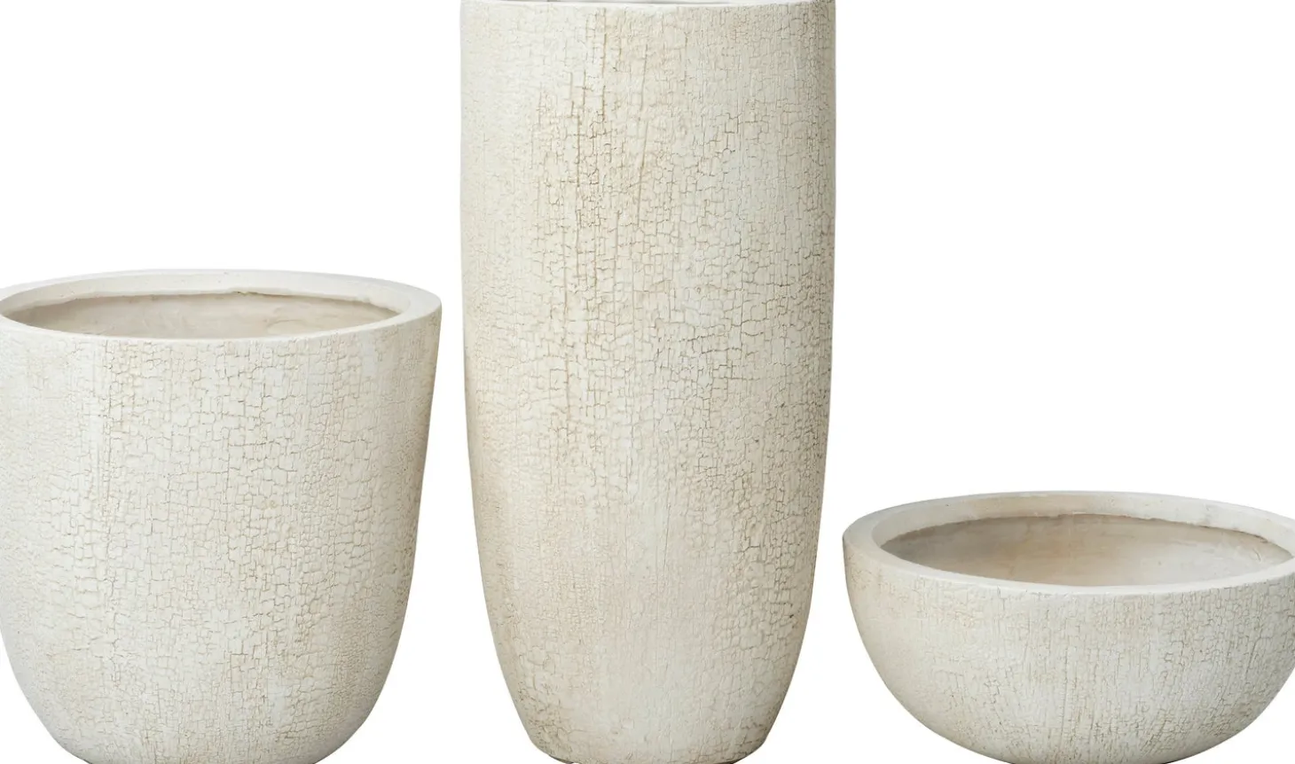 Intratuin bloempot Tom beige D 27 H 56,5 cm