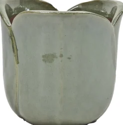 Intratuin bloempot Tulp groen 22 x 22 x 20 cm