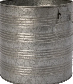 Intratuin bloempot Vivi zink D 26 H 26 cm