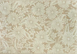 Intratuin buitenkleed Bloem beige 180 x 120 cm