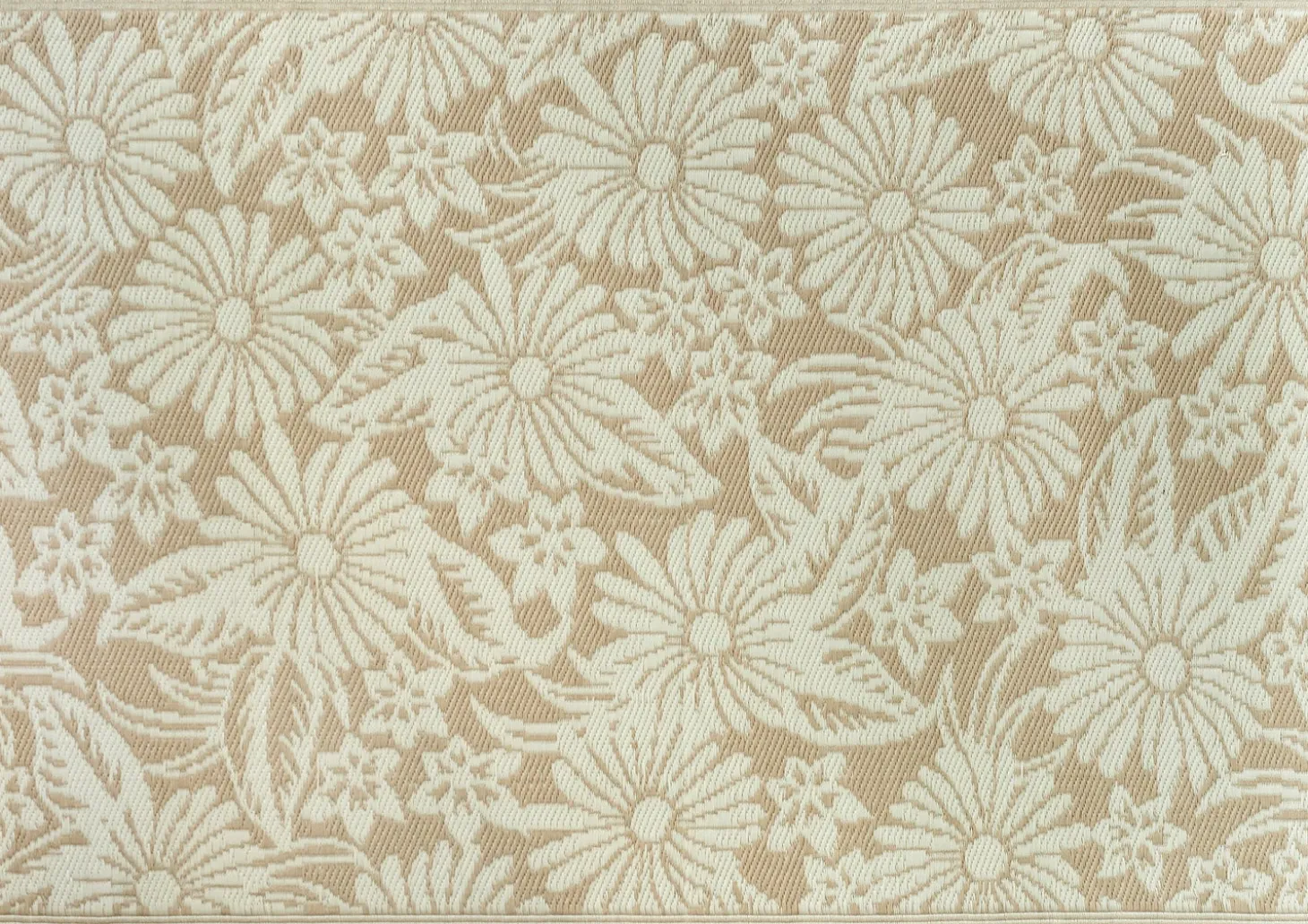 Intratuin buitenkleed Bloem beige 180 x 120 cm