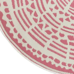 Intratuin buitenkleed Decor rond roze D 180 cm